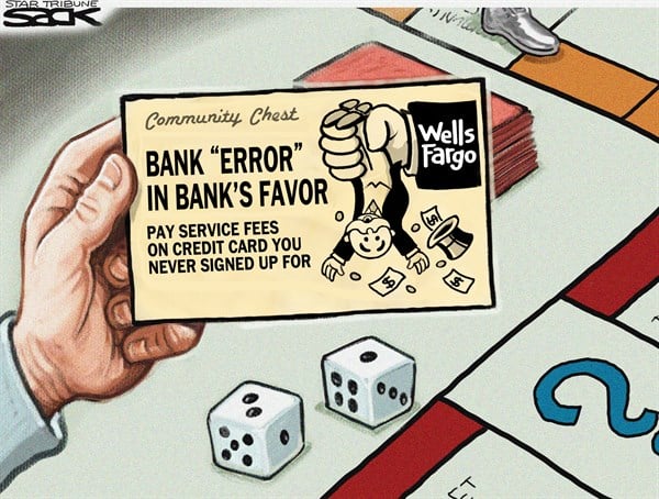 cartoon of monopoly board