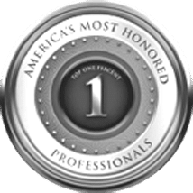 Top 1% America's Most Honored Professionals