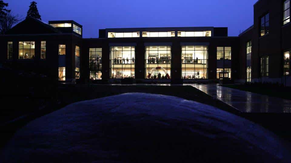 The new 60,000 square foot college center building at the Pierce College Puyallup campus offers classrooms, a cafeteria, student lounge, computer labs and a book store. (Janet Jensen/The News Tribune) JANET JENSEN News Tribune file photo