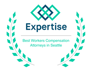 expertise best workers' compensation attorneys in seattle badge